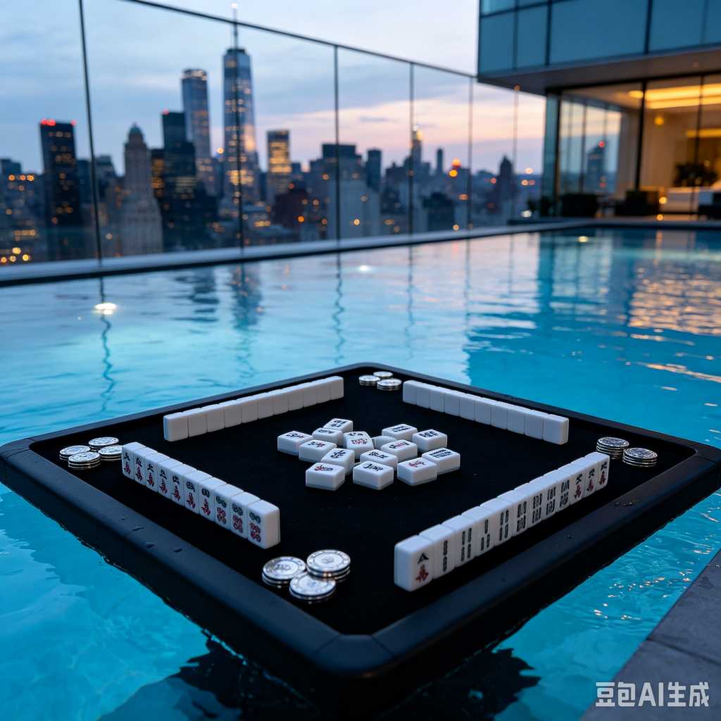 antique style mahjong set